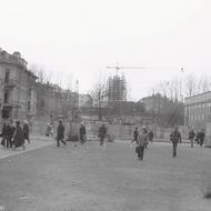 Угол Кантемировской ул. и Лесного пр. 80 -е годы.